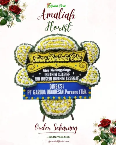 Papan Bunga Duka di Danaraja